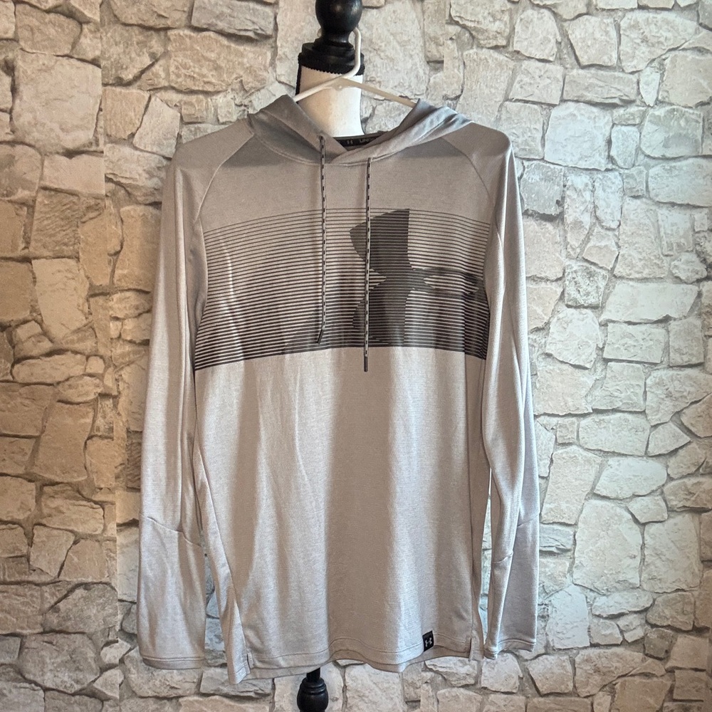 Under Armour Silver Hooded Shirt